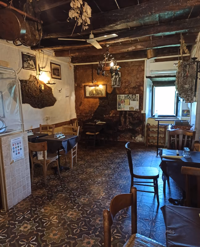 Sala interna della Piazzetta