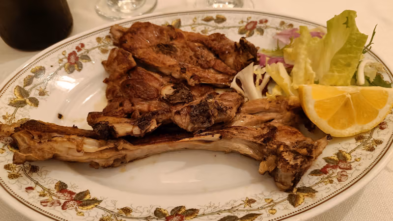 Trattoria Perilli.