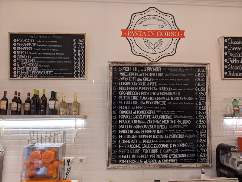 Pasta in Corso