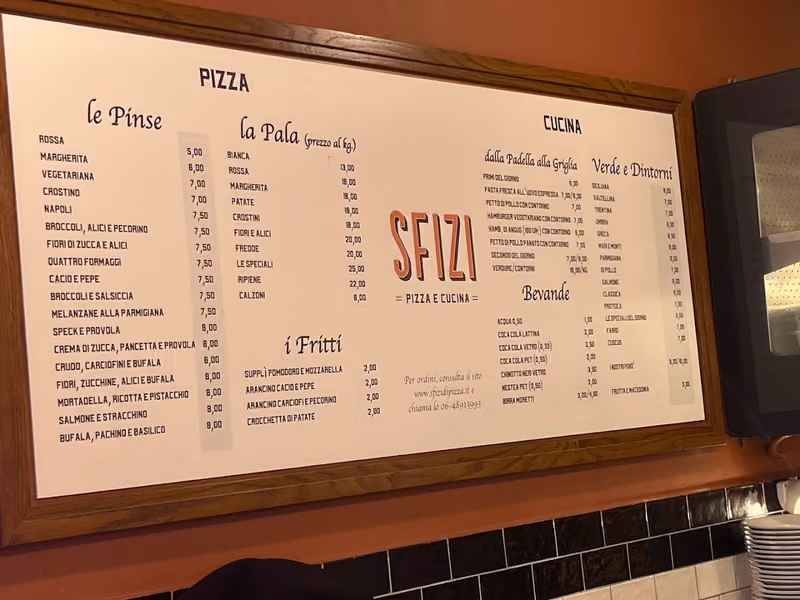 Sfizi di pizza