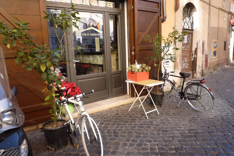 Casa mia in Trastevere