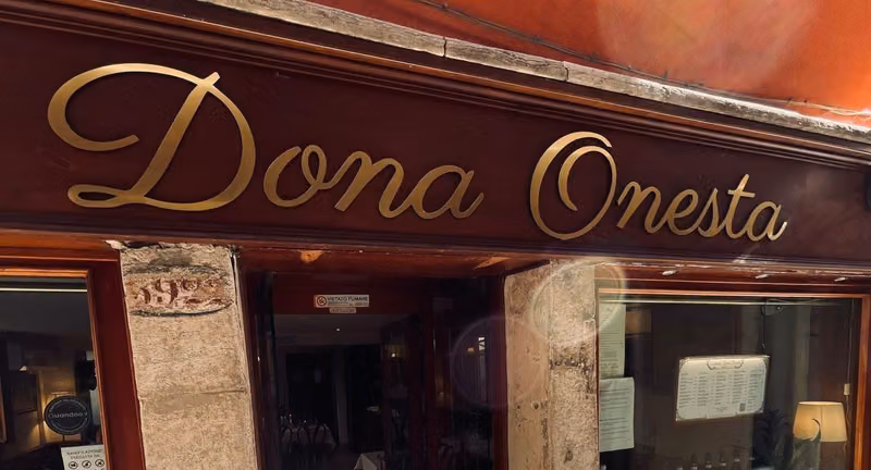Trattoria Dona Onesta
