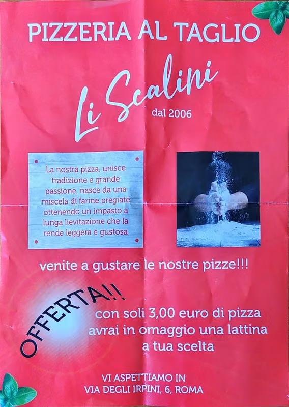 Pizzeria Li Scalini