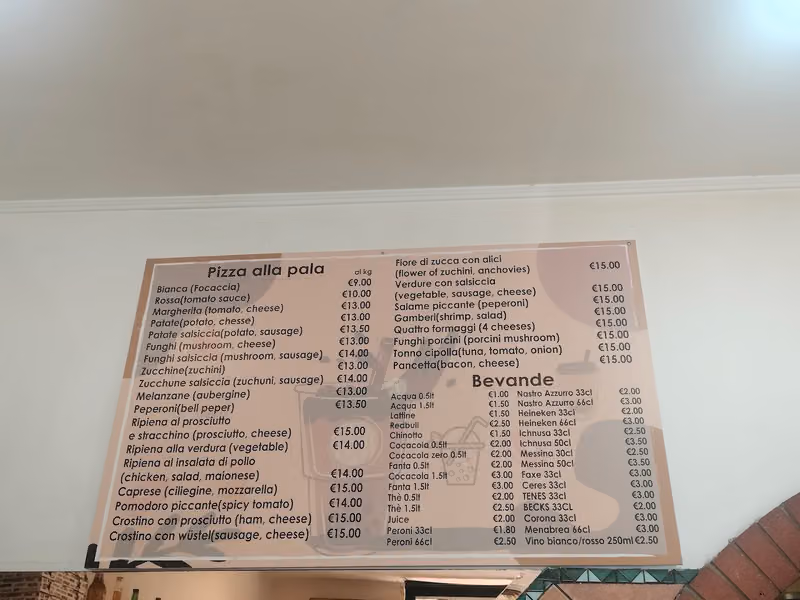 Pizza alla Pala