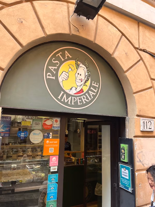 Pasta in Corso Monti-Colosseo