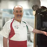 Angelo Iezzi al forno
