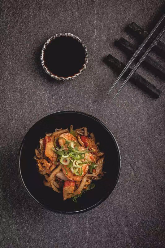 Noodles saltati