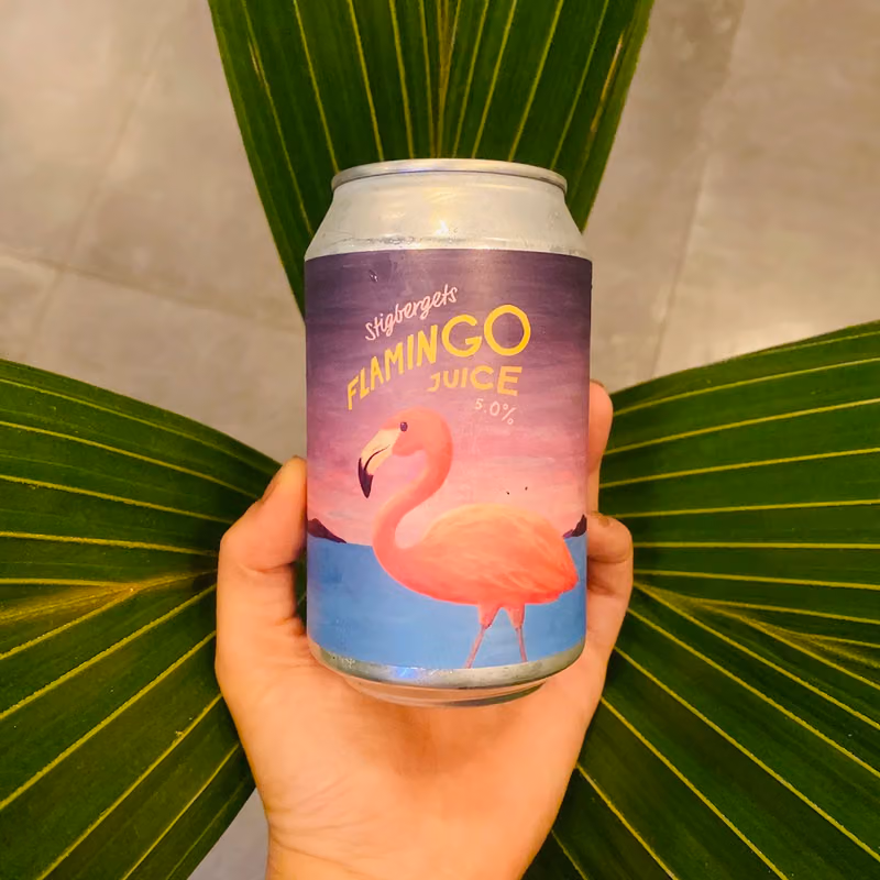 La birra artigianale Evergreen Flamingo