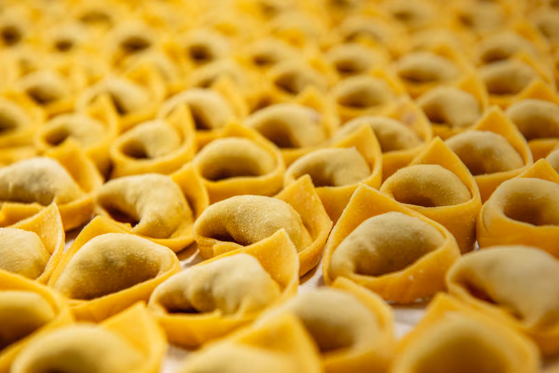 Sala dell'Osteria del Tortellino a Mirandola