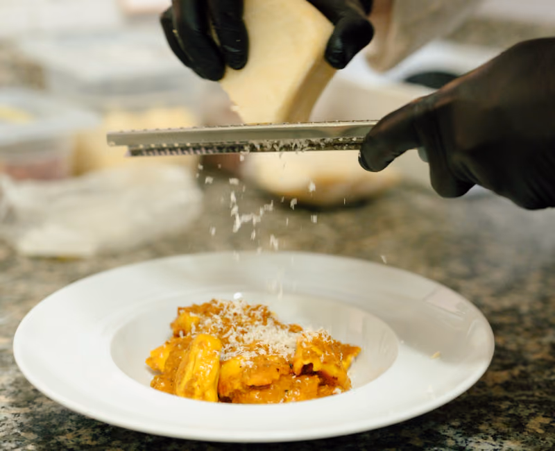 Dettaglio dell'osteria